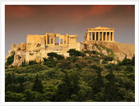 Athens by night